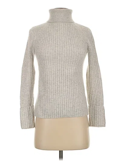 Pre-owned Club Monaco Wool Pullover Sweater In Gray