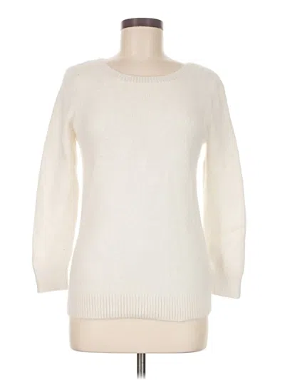 Pre-owned Club Monaco Wool Pullover Sweater In Ivory