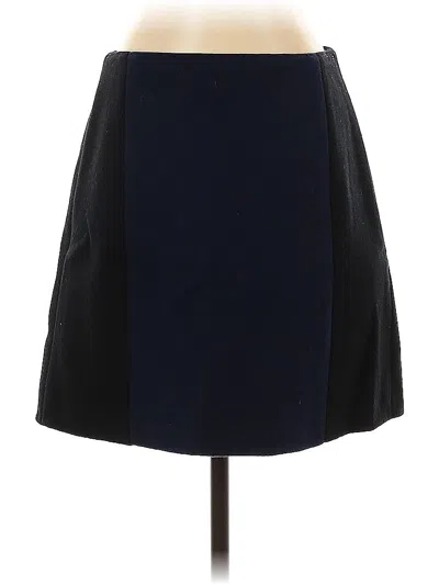 Pre-owned Club Monaco Wool Skirt In Black
