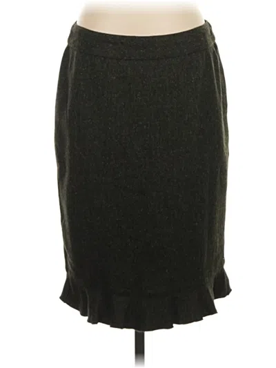 Pre-owned Club Monaco Wool Skirt In Gray