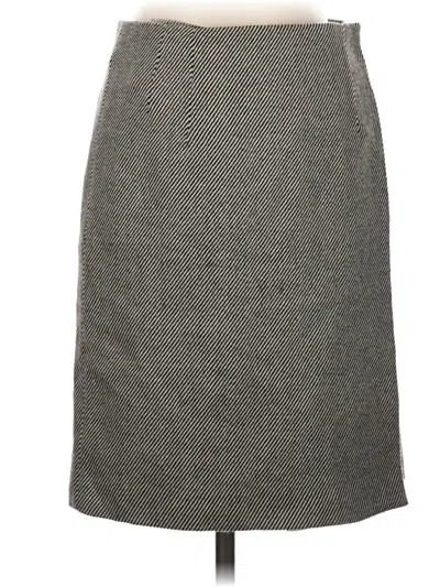 Pre-owned Club Monaco Wool Skirt In Gray