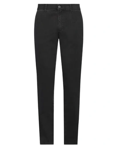 Club Of Comfort Man Pants Black Size 38s Cotton, Elastane