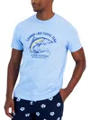 CLUB ROOM CONNOR LAKE MENS KNIT COTTON GRAPHIC T-SHIRT