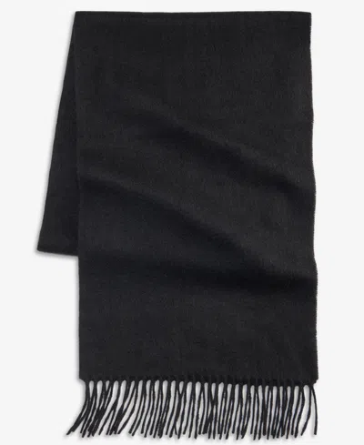 Club Room Men's 100% Cashmere Scarf, Created For Macy's In Black