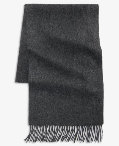 Club Room Men's 100% Cashmere Scarf, Created For Macy's In Gray