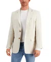 Club Room Men's 100% Linen Blazer, Created For Macy's In Natural Kh