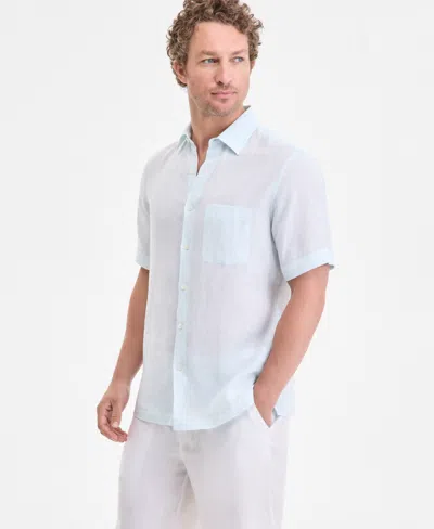Club Room Men's 100% Linen Shirt, Created For Macy's