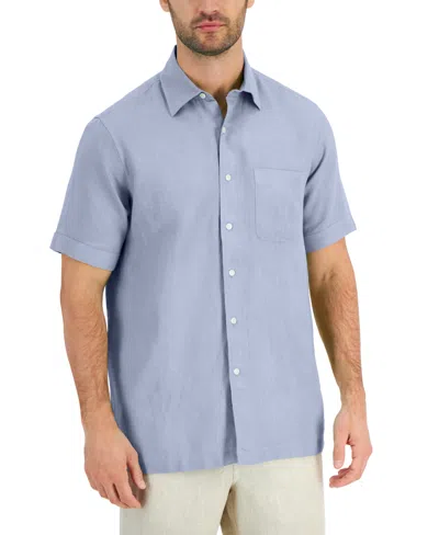 Club Room Men's 100% Linen Shirt, Created For Macy's