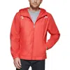 Club Room Men's Bomber Jacket With Hoodie In Red In Red