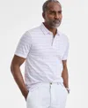 Club Room Men's Carter Regular-fit Stripe Pima Cotton Polo Shirt, Exclusively At Macy's In Multi
