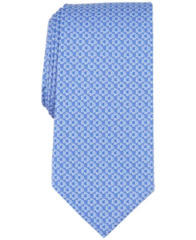 Club Room Men's Davie Fish Tie, Created For Macy's In Blue