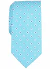 Club Room Men's Delaney Medallion Tie In Aqua In Blue