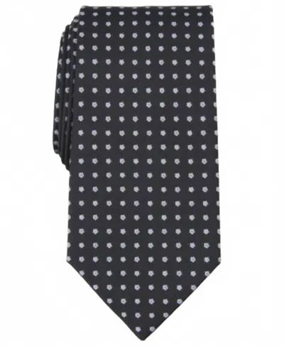 Club Room Men's Dooley Dot Tie In Black