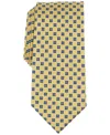Club Room Men's Dovekie Box-pattern Tie, Exclusively At Macy's In Yellow