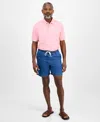 Club Room Men's Drawstring Chambray Shorts, Exclusively At Macy's In Blue
