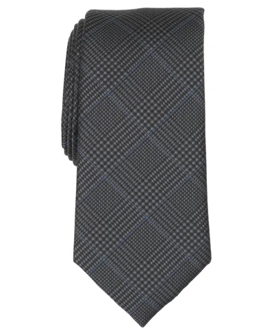 Club Room Men's Ellsworth Plaid Tie In Black