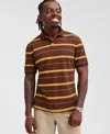 Club Room Men's Fred Striped Polo Shirt, Exclusively At Macy's In Multi