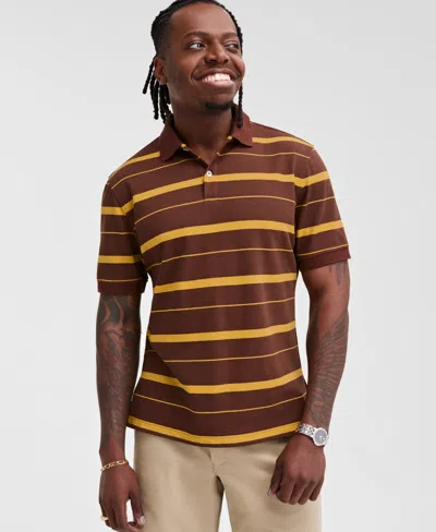 Club Room Men's Fred Striped Polo Shirt, Exclusively At Macy's