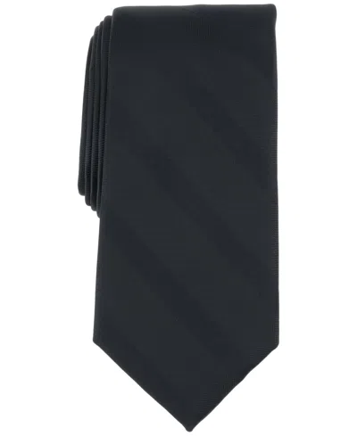Club Room Men's Hoskin Solid Tie, Created For Macy's In Black