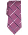 Club Room Men's Maine Grid Tie, Macy's Exclusive In Pink