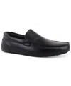 Club Room Men's Martinn Driving Loafer, Created For Macy's In Black