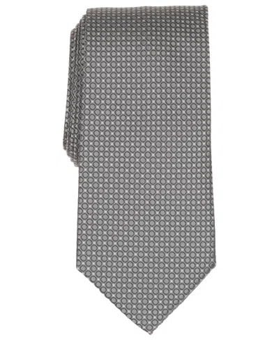 Club Room Men's Medovie Dot Tie, Exclusively At Macy's In Gray