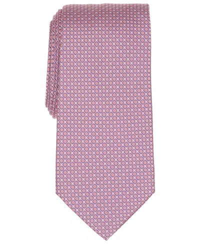 Club Room Men's Medovie Dot Tie, Exclusively At Macy's In Pink