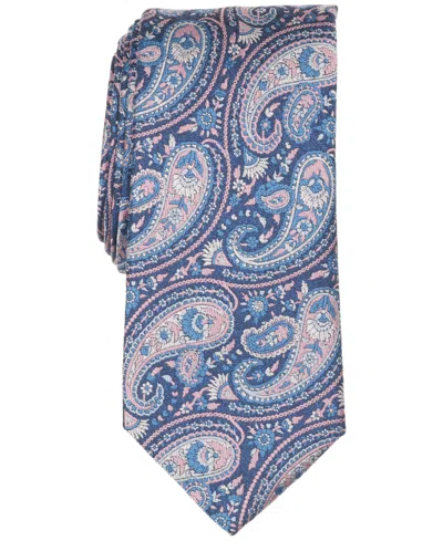 Club Room Men's Prescott Paisley Tie, Macy's Exclusive In Multi