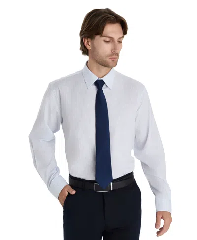 Club Room Men's Promo Regular Fit Micro Check Dress Shirt, Macy's Exclusive In White
