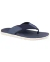 Club Room Men's Ralstonn Slip-on Thong Sandals, Exclusively At Macy's In Crisp Navy