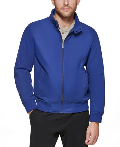 Club Room Baracuta Jacket In Navy In Blue