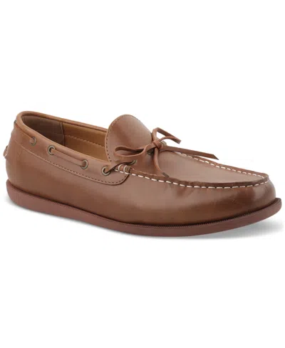 Club Room Men's Sean Boat Shoe, Created For Macy's In Cognac