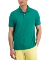 Club Room Men's Solid Jersey Polo With Pocket, Created For Macy's In Wild Meadow
