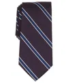 Club Room Men's Somerset Stripe Tie, Macy's Exclusive In Purple