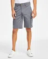 Club Room Men's Stretch Cargo Shorts, Created For Macy's In Shadow Ground