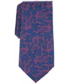 Club Room Men's Tenet Paisley Tie, Exclusively At Macy's In Red