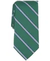 Club Room Men's Whalers Stripe Tie, Exclusively At Macy's In Green