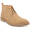 Club Room Mens Faux Suede Round Toe Chukka Boots In Multi