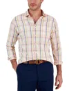 CLUB ROOM MENS WOVEN CLASSIC FIT BUTTON-DOWN SHIRT