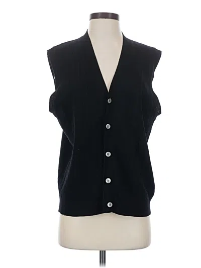 Pre-owned Club Room Vest In Black