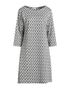 Club Voltaire Woman Mini Dress Black Size Xl Viscose, Polyester, Elastane In Black