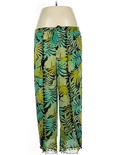 Pre-owned Club Z Collection Casual Pants In Green