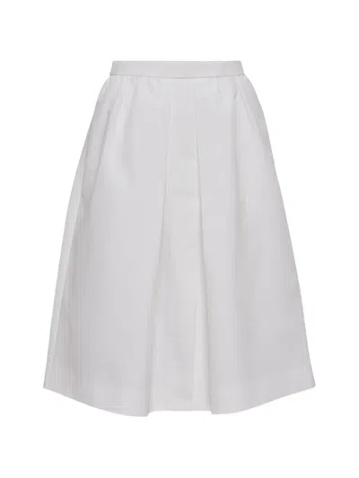 Club21 A-line Skirt In White