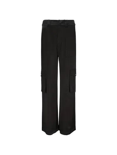 Club21 Collection Celeste Cargo Pants In Black