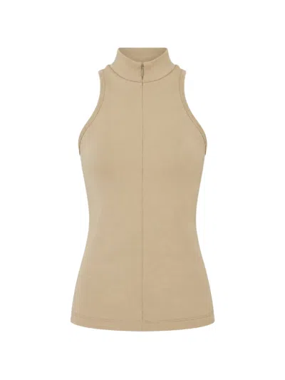 Club21 Collection Cleo Cut-out High-neck Top In Purple
