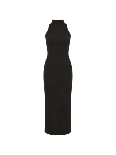 Club21 Collection Luna Cut-out Maxi Dress In Black