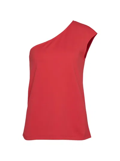 Club21 Collection One-shoulder Sleeveless Top In Multi