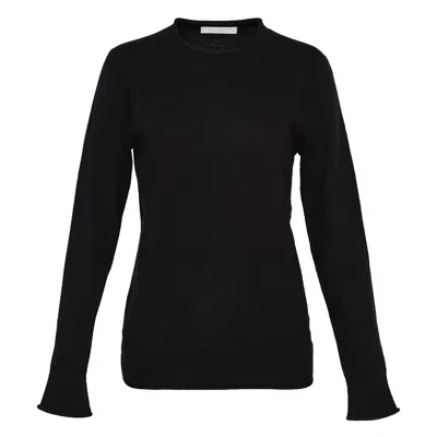 Club21 Collection Recylced Cashmere Crewneck Sweater In Black