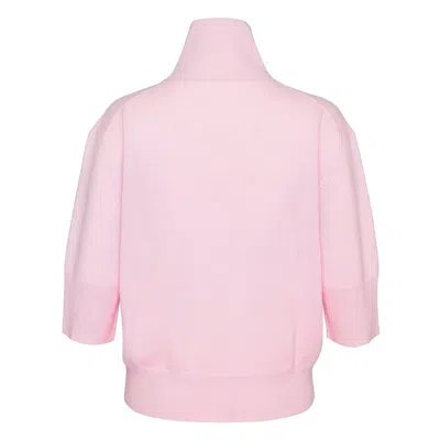 Club21 Collection Recylced Cashmere Turtleneck Sweater In Pink