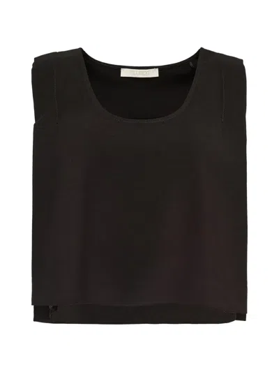Club21 Crepe Top In Brown
